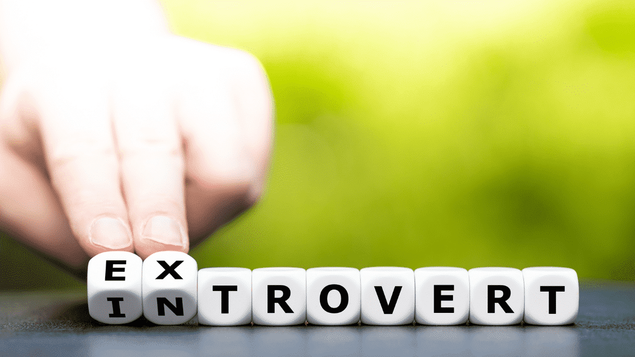 Introverted-extrovert